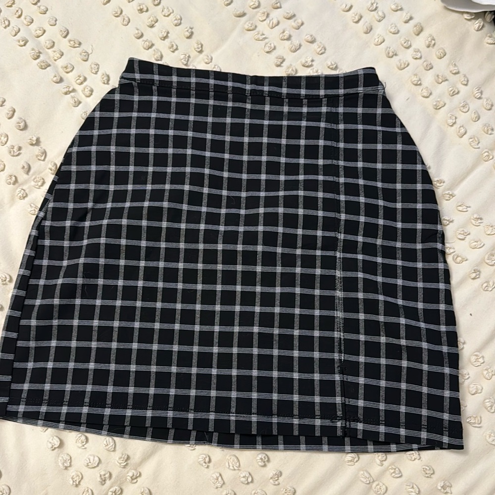 Hollister Plaid mini skirt